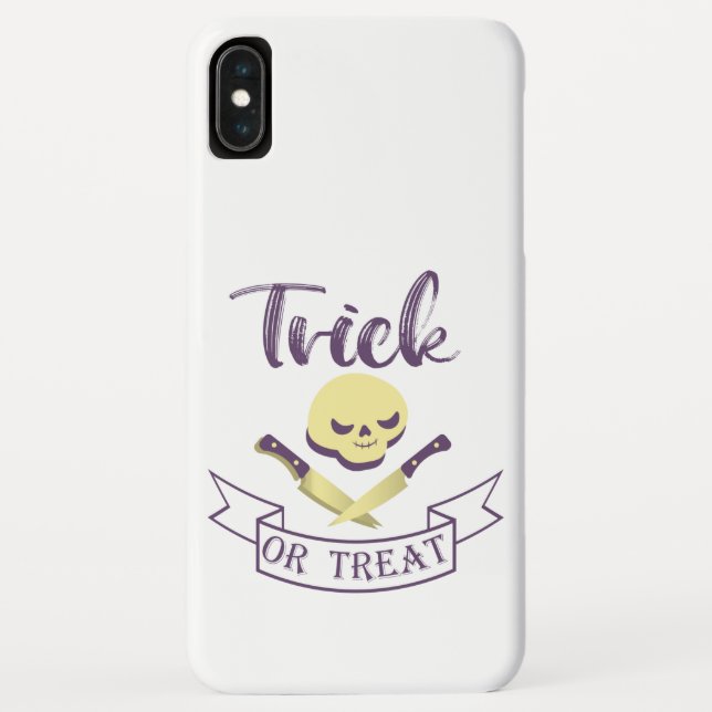 Kreuzknochen Halloween Band T Case-Mate iPhone Hülle (Rückseite)
