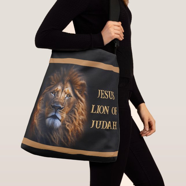 Kreuzkörper Tote Tasche Jesus Christus Löwe Judah (Von Nahem)