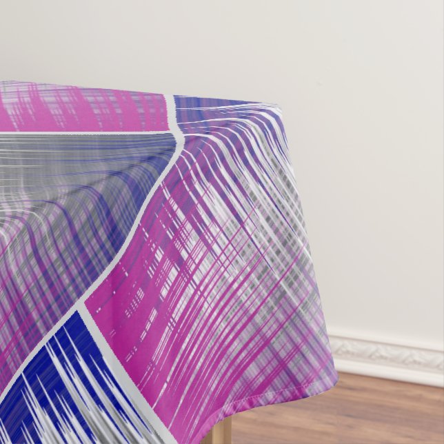 Kreuzlinien Tischdecke (Beispiel)