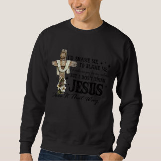Kreuzreligiöse Christliche Bibelquot mit Inspirati Sweatshirt