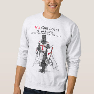 Kreuzritter Templar Kriegergott Sweatshirt