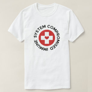 Kreuzrotes Herz - Kompromittiertes Immunsystem T-Shirt