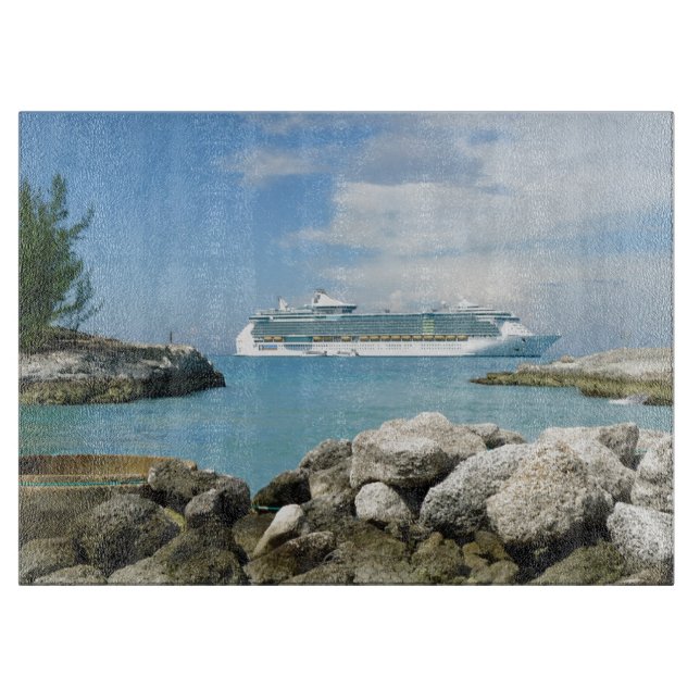 Kreuzschiff an CocoCay Schneidebrett (Vorderseite)