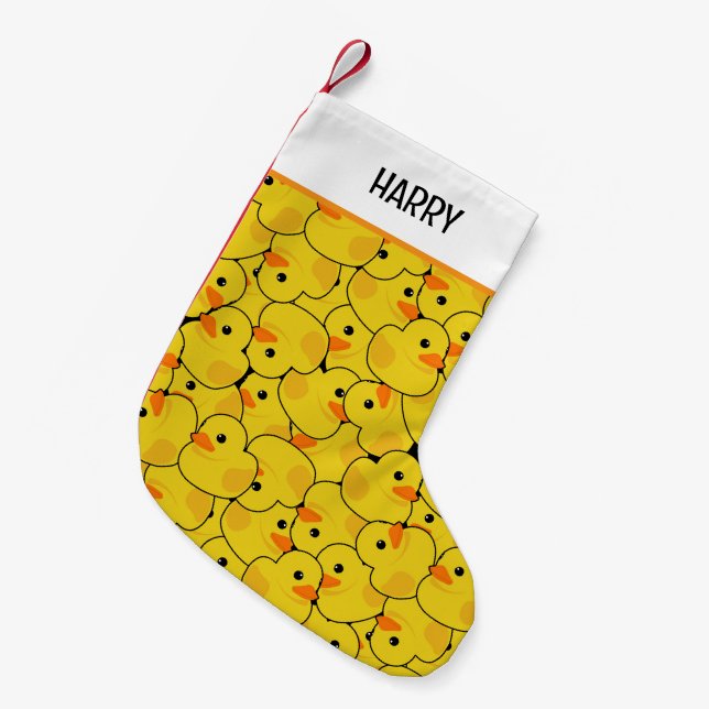 Kreuzschiff Rubber Duck Hunt Kleiner Weihnachtsstrumpf (Vorderansicht (hängend))