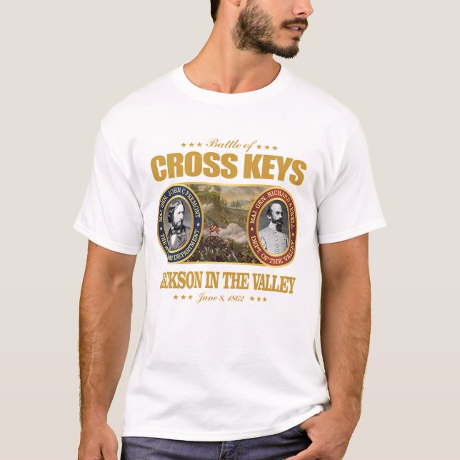 Kreuzschlüssel (FH2) T-Shirt (Vorderseite)