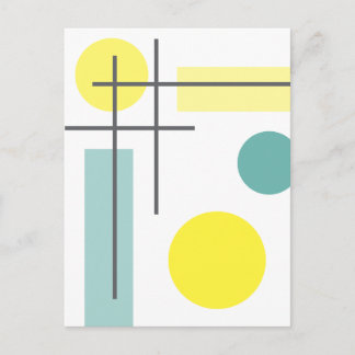 Kreuzschraffur 2 postkarte