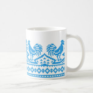 Kreuzstich Kaffeetasse