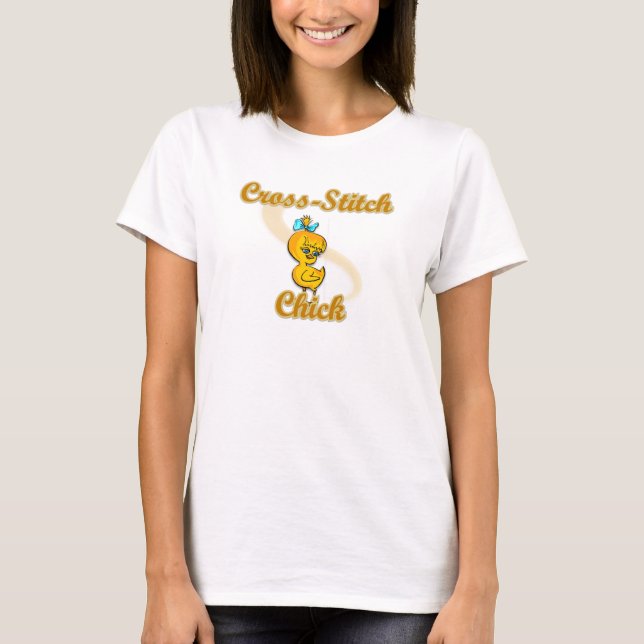 Kreuzstich T-Shirt (Vorderseite)