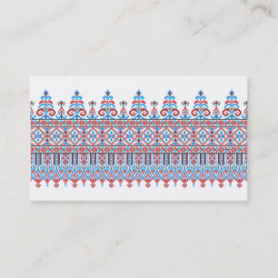 Kreuzstich Visitenkarte