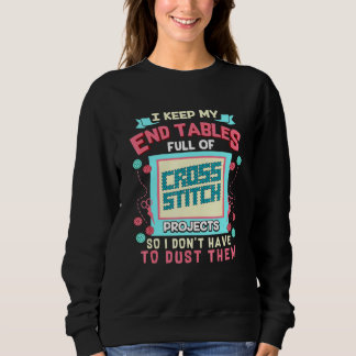 Kreuzsticken Stickereihoops Kreuzstitch Proj Sweatshirt