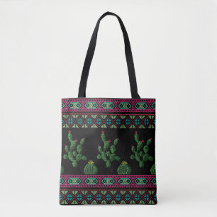 Kreuzstickerstickerei der Blume Kreuzstich Tasche
