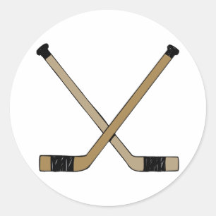 Kreuzsticks Runder Aufkleber