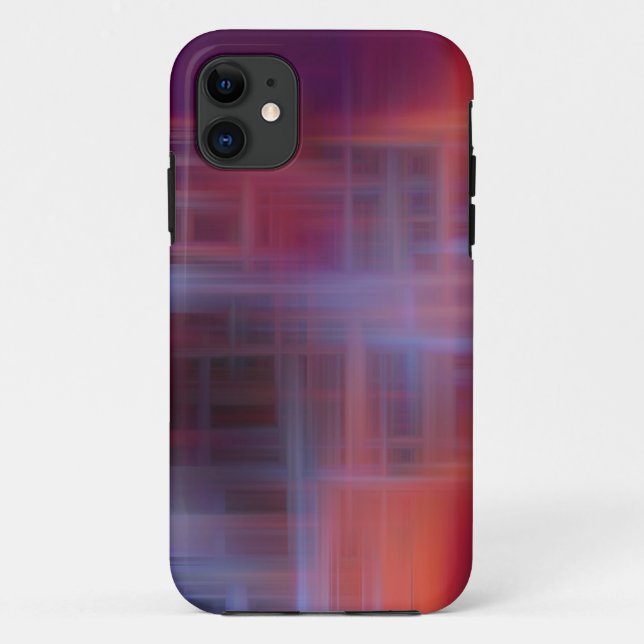 Kreuzstruktur-Textur Case-Mate iPhone Hülle (Rückseite)