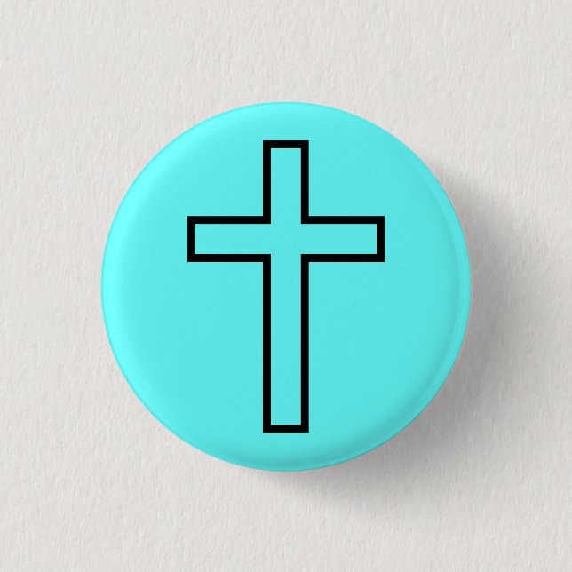 Kreuztaste Button (Vorderseite)