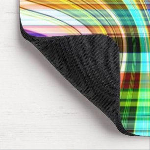 Kreuzung mit durchsichtigen Streifen Mousepad