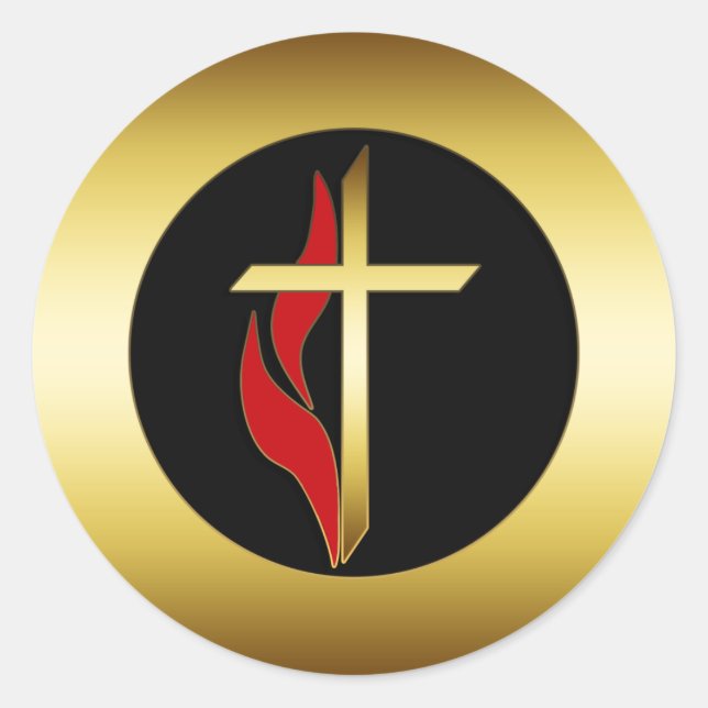 KREUZUNG RUNDER AUFKLEBER (Vorderseite)