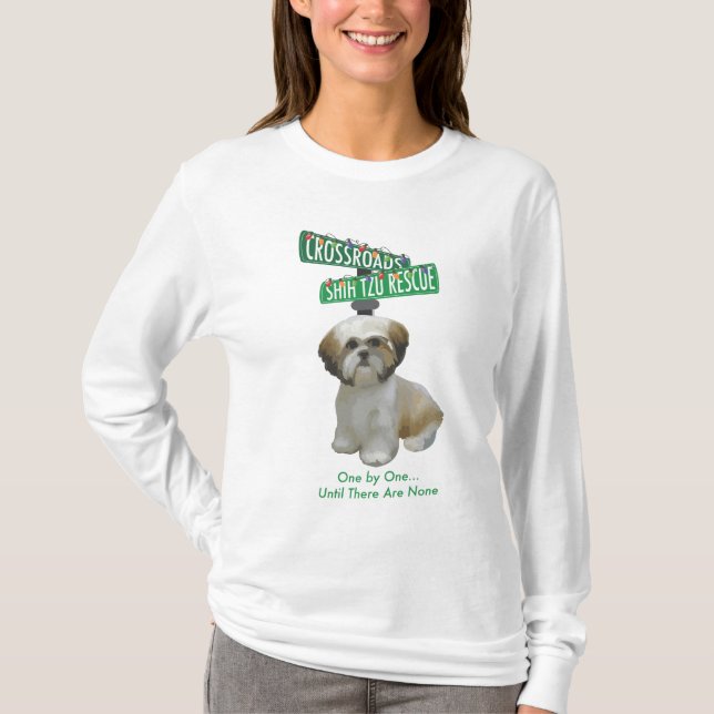 Kreuzungs-WeihnachtsShirt T-Shirt (Vorderseite)