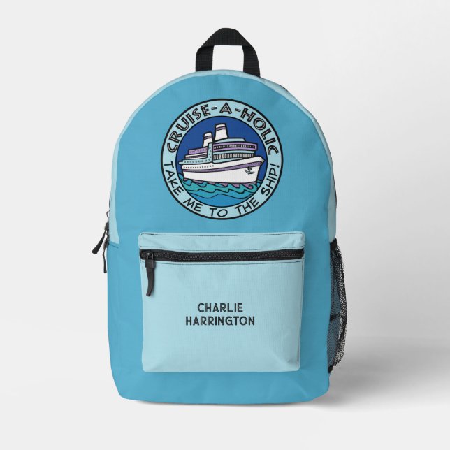 Kreuzweg-A-Holischer individuelle Name Bedruckter Rucksack (Vorderseite)