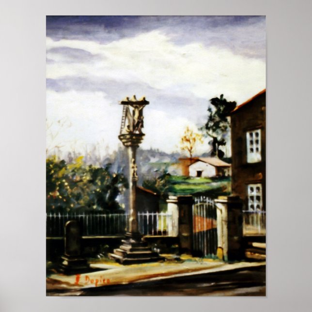 Kreuzweg Poster (Vorne)