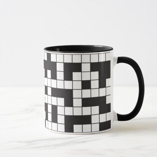 Kreuzworträtsel-Tasse Tasse (Rechts)