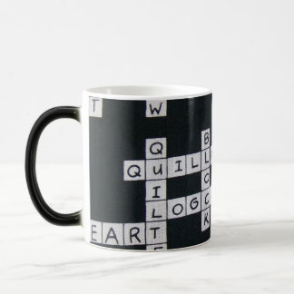 Kreuzworträtsel-Tasse Verwandlungstasse