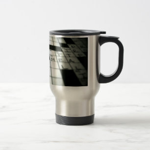 Kreuzworträtselreise-Tasse Reisebecher