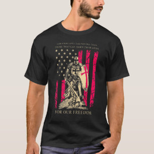 Kreuzzugsritter Tempelritter Krieger Gottes Amerik T-Shirt