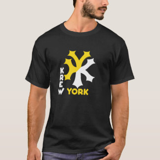 KREW YORK STREET STIL - HELLES 2-FARBLOGO T-Shirt