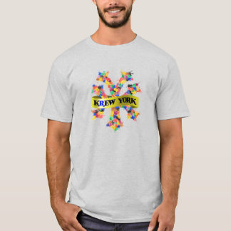 KREW YORK STREET STIL - PAINT SPLOTCHES T-Shirt