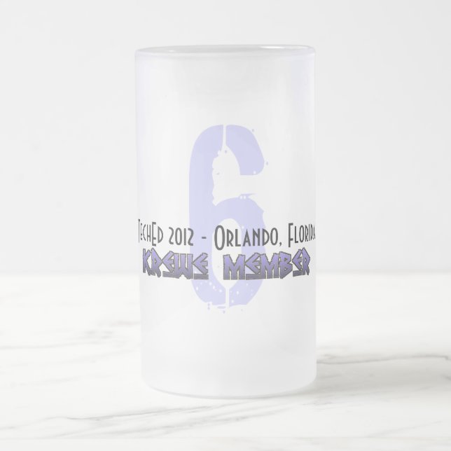 Krewe officiel TechEd 2012 "6" tasse de bière (Centre)