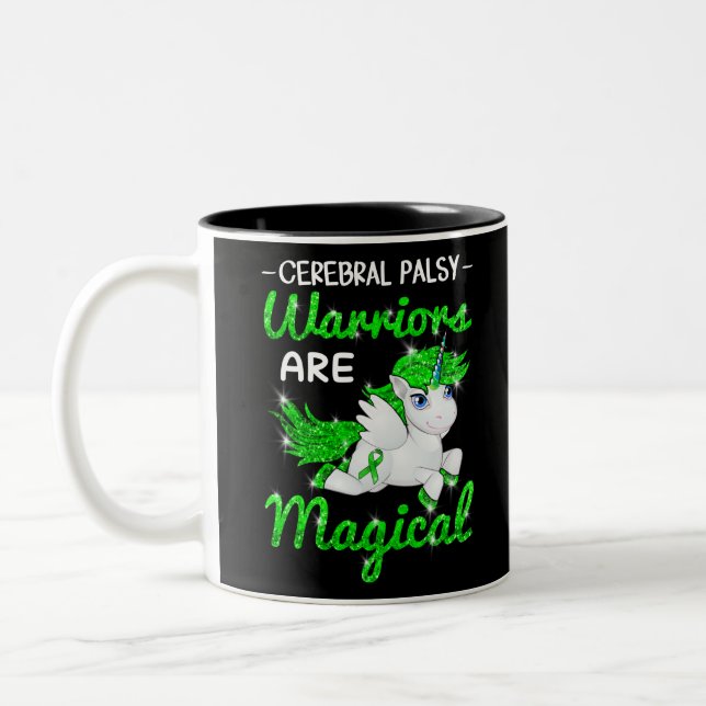 Kribbelkrieger sind magisch zweifarbige tasse (Links)