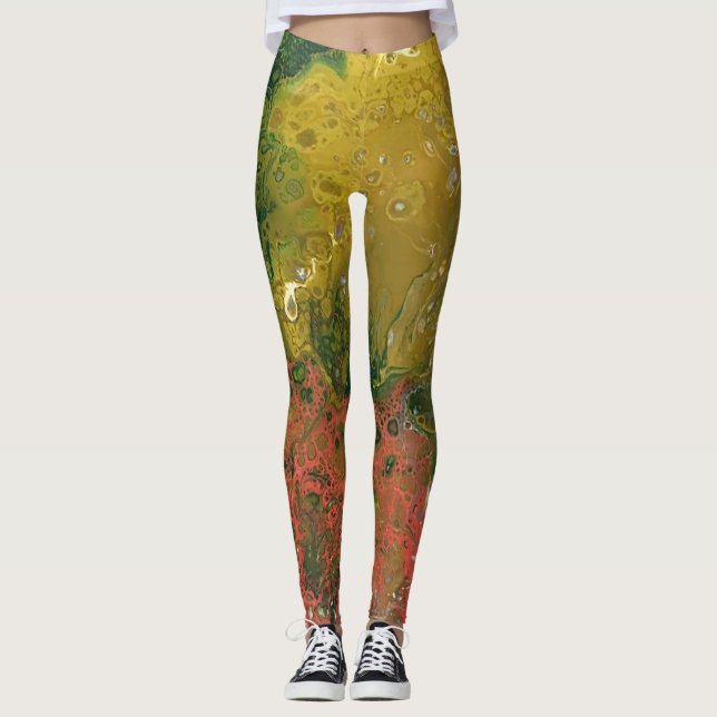 Kribbelserie - Akrylus pour as like Leggings (Vorderseite)