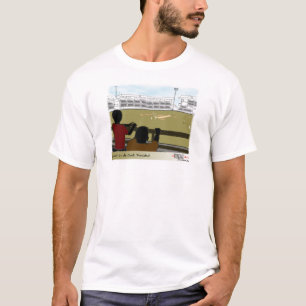 Kricket am der Park-Oval der Königin T-Shirt