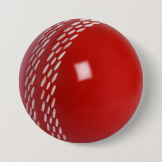 Kricket-Ball-Abzeichen Button