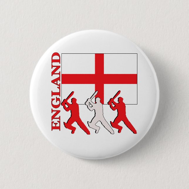 Kricket England Button (Vorderseite)