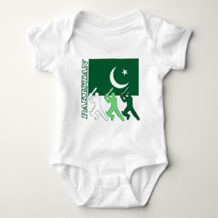 Kricket Pakistan Baby Strampler