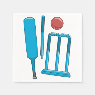 Kricket-Set-Papierservietten Serviette