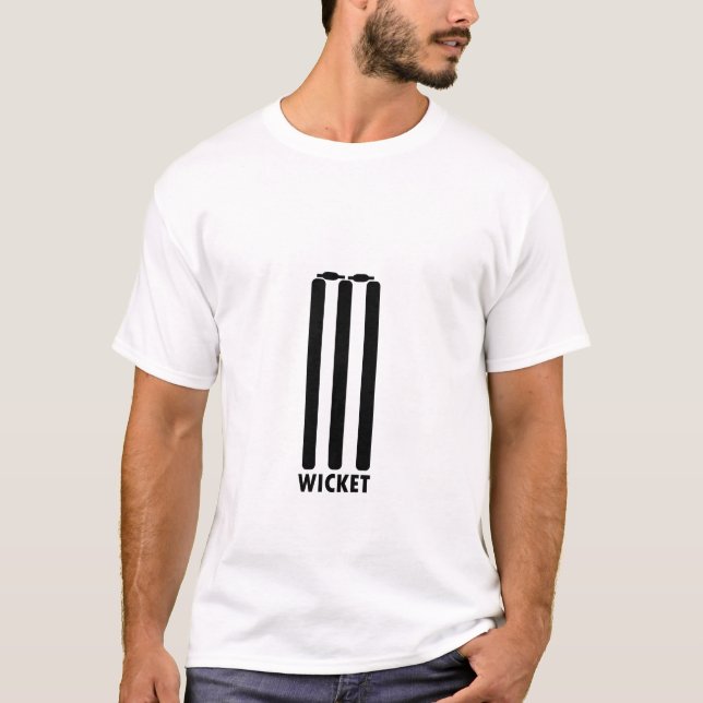 Kricketliebhaber T-Shirt (Vorderseite)