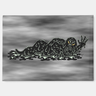 Kriechender Schleim-Hulk-Seltsame-Horror-Kunst Magnet
