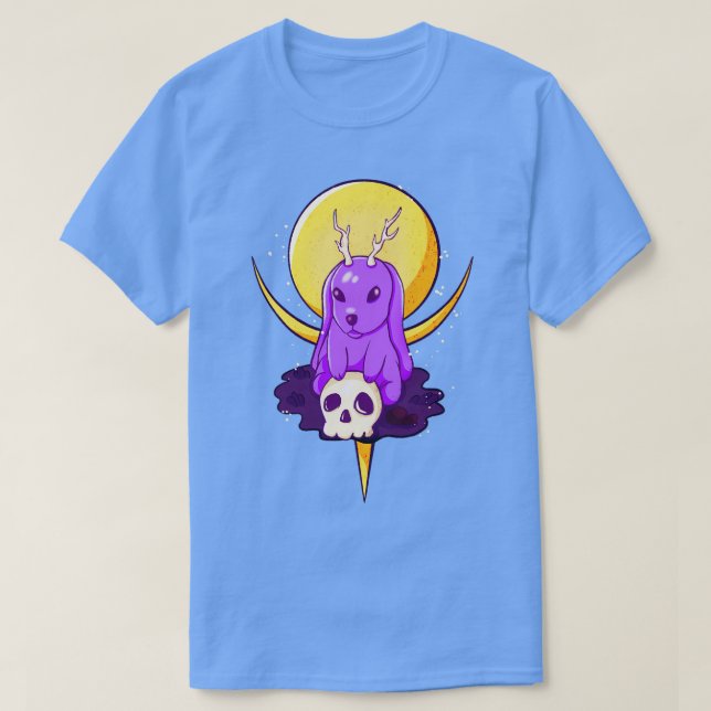Kriechstäbchen mit Antlern T-Shirt (Design vorne)