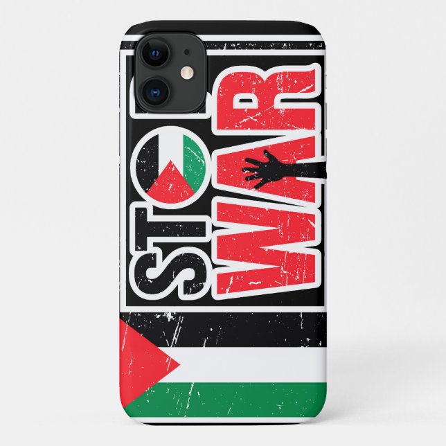 Krieg beenden - Das Leben der Palästinenser ist fr Case-Mate iPhone Hülle (Rückseite)
