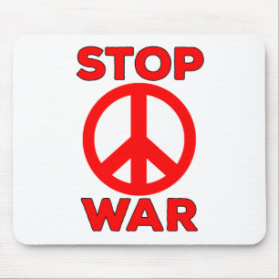 Krieg beenden mousepad