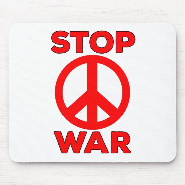 Krieg beenden mousepad (Vorne)