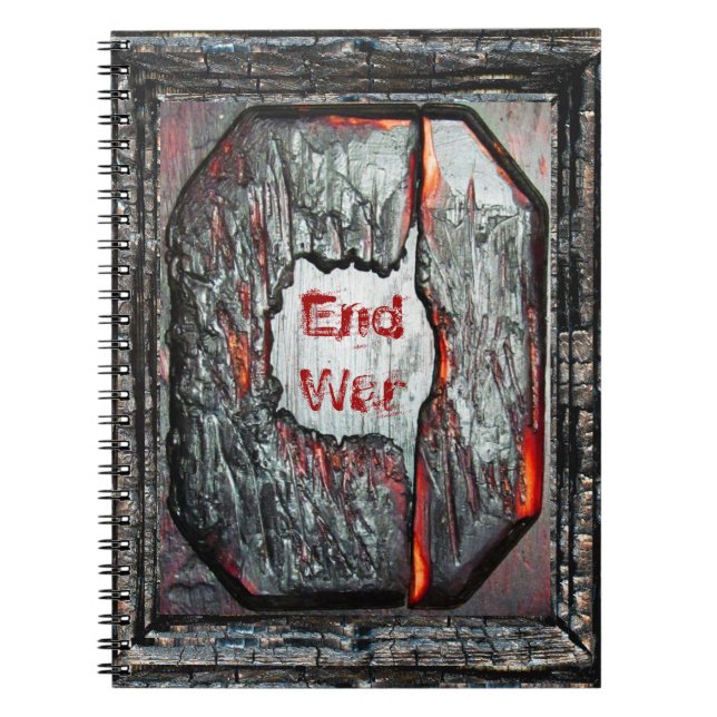 Krieg beenden notizblock (Vorderseite)