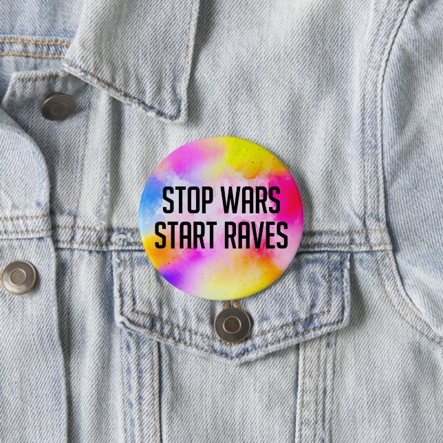 Krieg beenden Rave starten Button (Beispiel)
