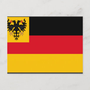 Krieg, der die deutsche Kaiserschifffahrt 1848 185 Postkarte