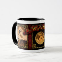 Krieg der Kaffee-Tasse der Welt