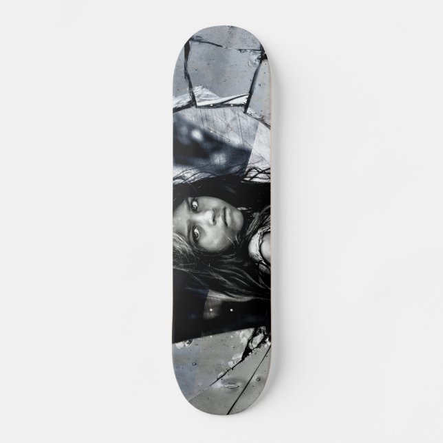 Krieg der Ukraine gegen Kinder Skateboard (Vorderseite)