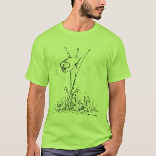 Krieg der Welten mischen wieder: Garten-Verzierung T-Shirt (Vorderseite)