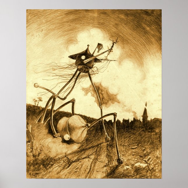Krieg der Welten Poster (Vorne)